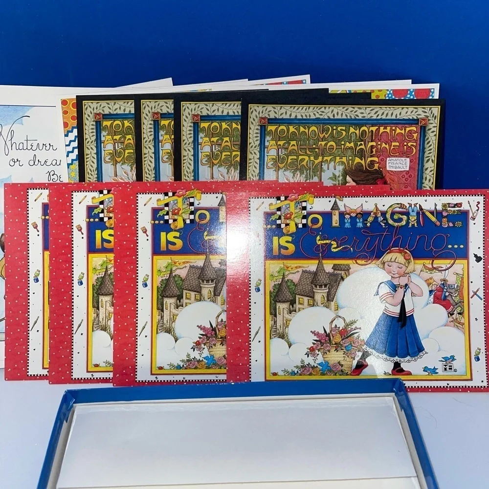 Set of 15 Mary Engelbreit cards as pictured-CUTE!!